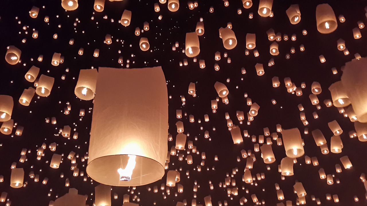 Loy Krathong en Tailandia